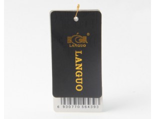 黑卡纸吊牌定做