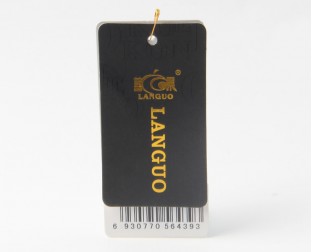 黑卡纸吊牌定做