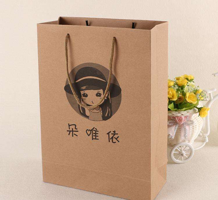 牛皮纸手提纸袋