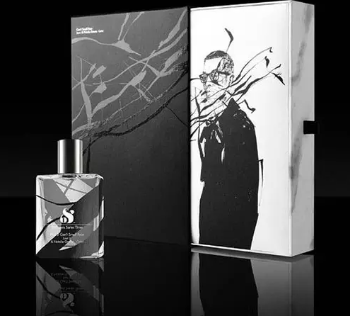黑白色香水包装盒
