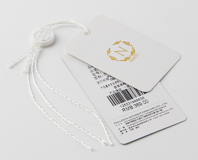 衬衫吊牌如果使用烫金工艺，工厂的老师傅对这1点很在意